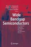 Cover: Wide Bandgap Semiconductors - Springer