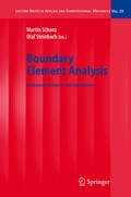 Cover: Boundary Element Analysis - Springer
