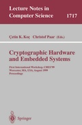 Cover: Cryptographic Hardware and Embedded Systems - Springer