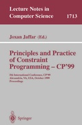 Cover: Principles and Practice of Constraint Programming - CP'99 - Springer