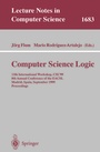 Cover: Computer Science Logic - Springer
