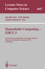 Cover: Dependable Computing - EDDC-3 - Springer