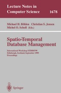 Cover: Spatio-Temporal Database Management - Springer