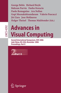 Enlarge image Cover: Advances in Visual Computing - Springer