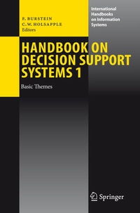 Enlarge image Cover: Handbook on Decision Support Systems 1 - Springer