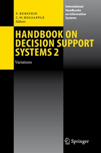 Enlarge image Cover: Handbook on Decision Support Systems 2 - Springer