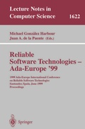 Cover: Reliable Software Technologies - Ada-Europe '99 - Springer