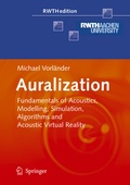Cover: Auralization - Springer