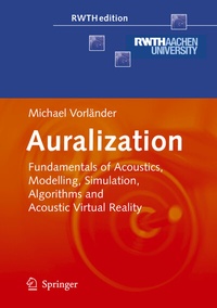 Enlarge image Cover: Auralization - Springer