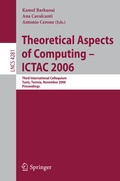 Cover: Theoretical Aspects of Computing - ICTAC 2006 - Springer