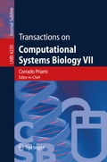 Cover: Transactions on Computational Systems Biology VII - Springer