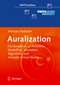 Cover: Auralization - Springer