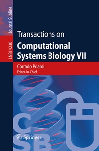 Abbildung von: Transactions on Computational Systems Biology VII - Springer