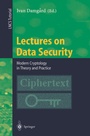 Cover: Lectures on Data Security - Springer