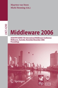 Enlarge image Cover: Middleware 2006 - Springer