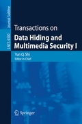 Cover: Transactions on Data Hiding and Multimedia Security I - Springer