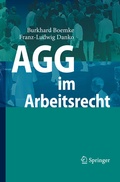 Cover: AGG im Arbeitsrecht - Springer