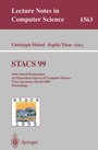 Cover: STACS 99 - Springer