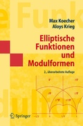 Cover: Elliptische Funktionen und Modulformen - Springer