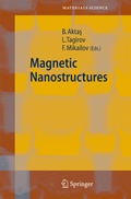 Cover: Magnetic Nanostructures - Springer