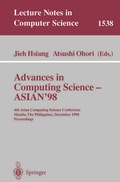 Cover: Advances in Computing Science - ASIAN'98 - Springer