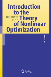 Abbildung von: Introduction to the Theory of Nonlinear Optimization - Springer
