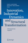 Cover: Innovation, Industrial Dynamics and Structural Transformation - Springer