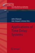 Cover: Applications of Time Delay Systems - Springer