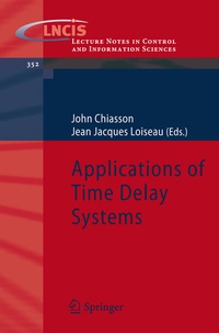 Enlarge image Cover: Applications of Time Delay Systems - Springer