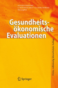 Abbildung von: Gesundheitsökonomische Evaluationen - Springer