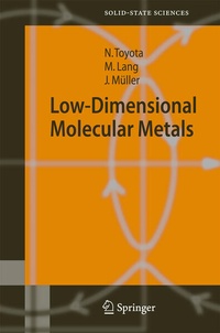 Abbildung von: Low-Dimensional Molecular Metals - Springer