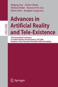 Cover: Advances in Artificial Reality and Tele-Existence - Springer