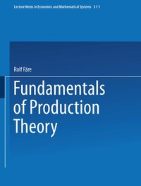 Enlarge image Cover: Fundamentals of Production Theory - Springer