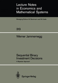 Enlarge image Cover: Sequential Binary Investment Decisions - Springer