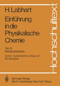 Abbildung von: Einführung in die Physikalische Chemie - Springer