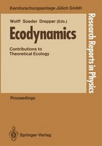 Enlarge image Cover: Ecodynamics - Springer