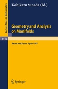 Bild: Geometry and Analysis on Manifolds - Springer