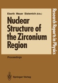 Cover: Nuclear Structure of the Zirconium Region - Springer