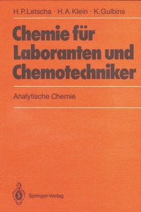 Abbildung von: Chemie für Laboranten und Chemotechniker - Springer
