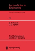 Cover: The Mathematics of Blunt Body Sampling - Springer
