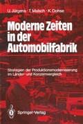 Cover: Moderne Zeiten in der Automobilfabrik - Springer