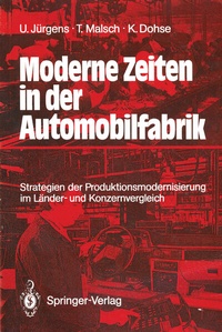 Abbildung von: Moderne Zeiten in der Automobilfabrik - Springer
