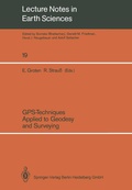 Cover: GPS-Techniques Applied to Geodesy and Surveying - Springer
