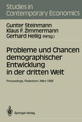 Cover: Probleme und Chancen demographischer Entwicklung in der dritten Welt - Springer