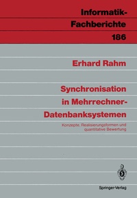 Abbildung von: Synchronisation in Mehrrechner-Datenbanksystemen - Springer