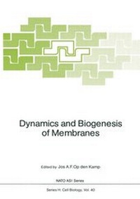 Enlarge image Cover: Dynamics and Biogenesis of Membranes - Springer