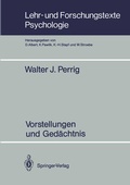 Cover: Vorstellungen und Ged&auml;chtnis - Springer