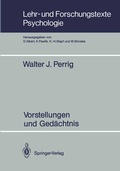 Cover: Vorstellungen und Ged&auml;chtnis - Springer
