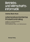 Cover: Lebenszyklusorientiertes Produktcontrolling - Springer