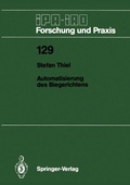 Cover: Automatisierung des Biegerichtens - Springer